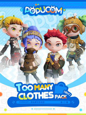 Popucom Too Many Clothes Edition ราคาถูก